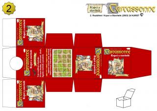 Carcassonne: Inklusive Kupci a stavitelé krabička